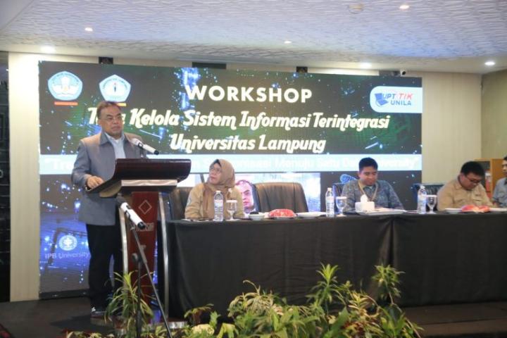 Unila Gelar Workshop Transformasi Digital Wujudkan Satu Data University